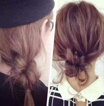 上班族必备的发型，时尚发型快速搞定