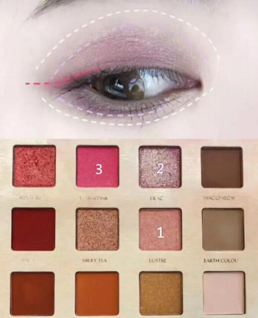 葵儿眼影盘搭配教程 正确方法才配得上你的颜值