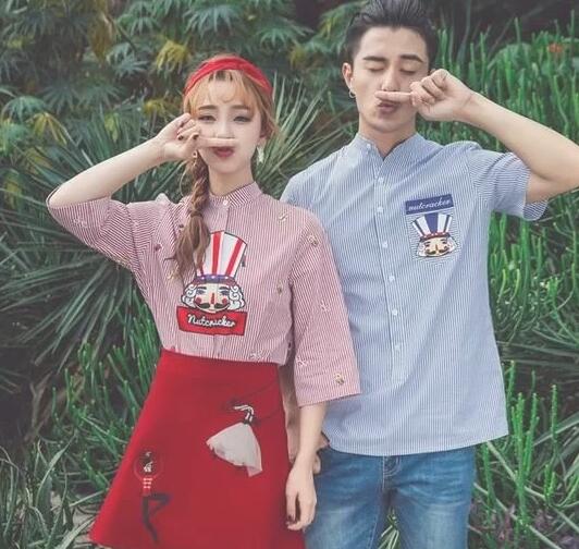 情侣装搭配示范 暴虐单身狗