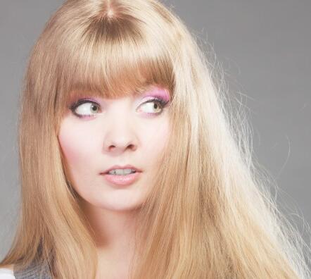 脸大适合什么刘海