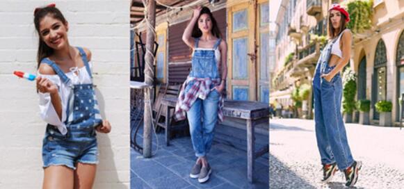 背带裤夏天怎么搭配 看显高神器背带裤如何在夏日好看一波