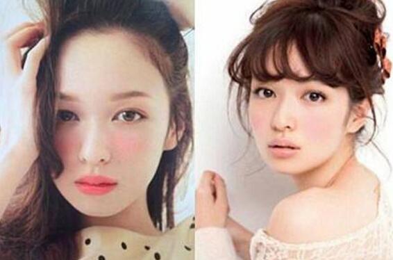 妆容的高级感 就是这一层轻薄的腮红