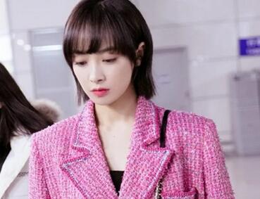 短发造型有多么减龄 圆脸也适合清爽发型