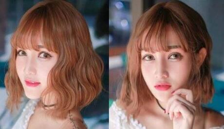 蛋卷头发型蓬松饱满被誉为瘦脸神器