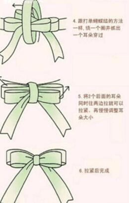 怎样打蝴蝶结呢 有什么简单又好看的蝴蝶结系法