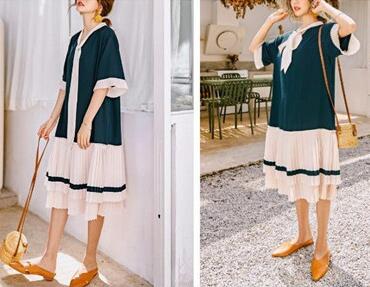 撞色拼接服饰夏装都有哪些吸睛亮眼款式