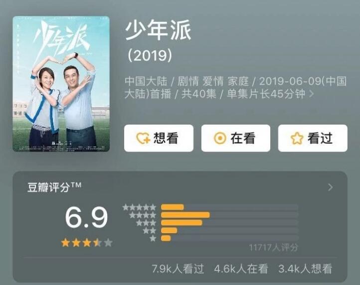 《少年派》的感情戏有点“头重脚轻”  张嘉译、闫妮更像配角