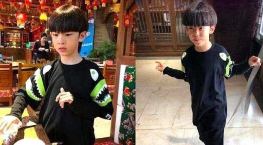 赵本山外孙 模样可爱星范十足 小小年纪就演过男主角