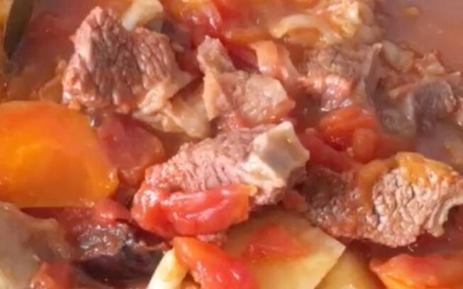 家常菜--西红柿炖牛腩的做法 超级好吃又下饭