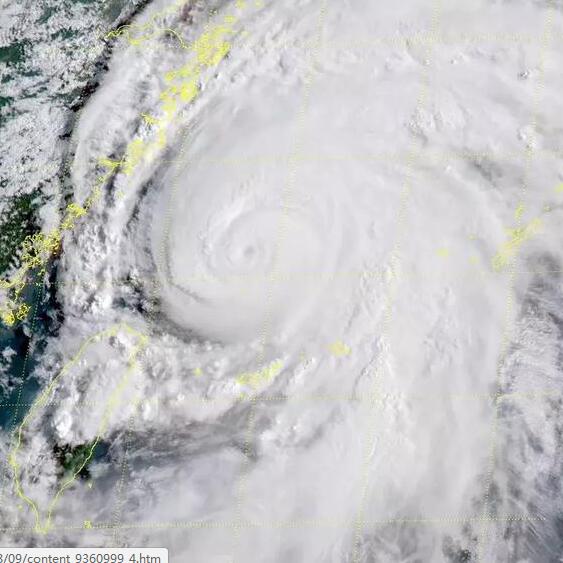 风王利奇马最大风力将至16级 风王将变雨神