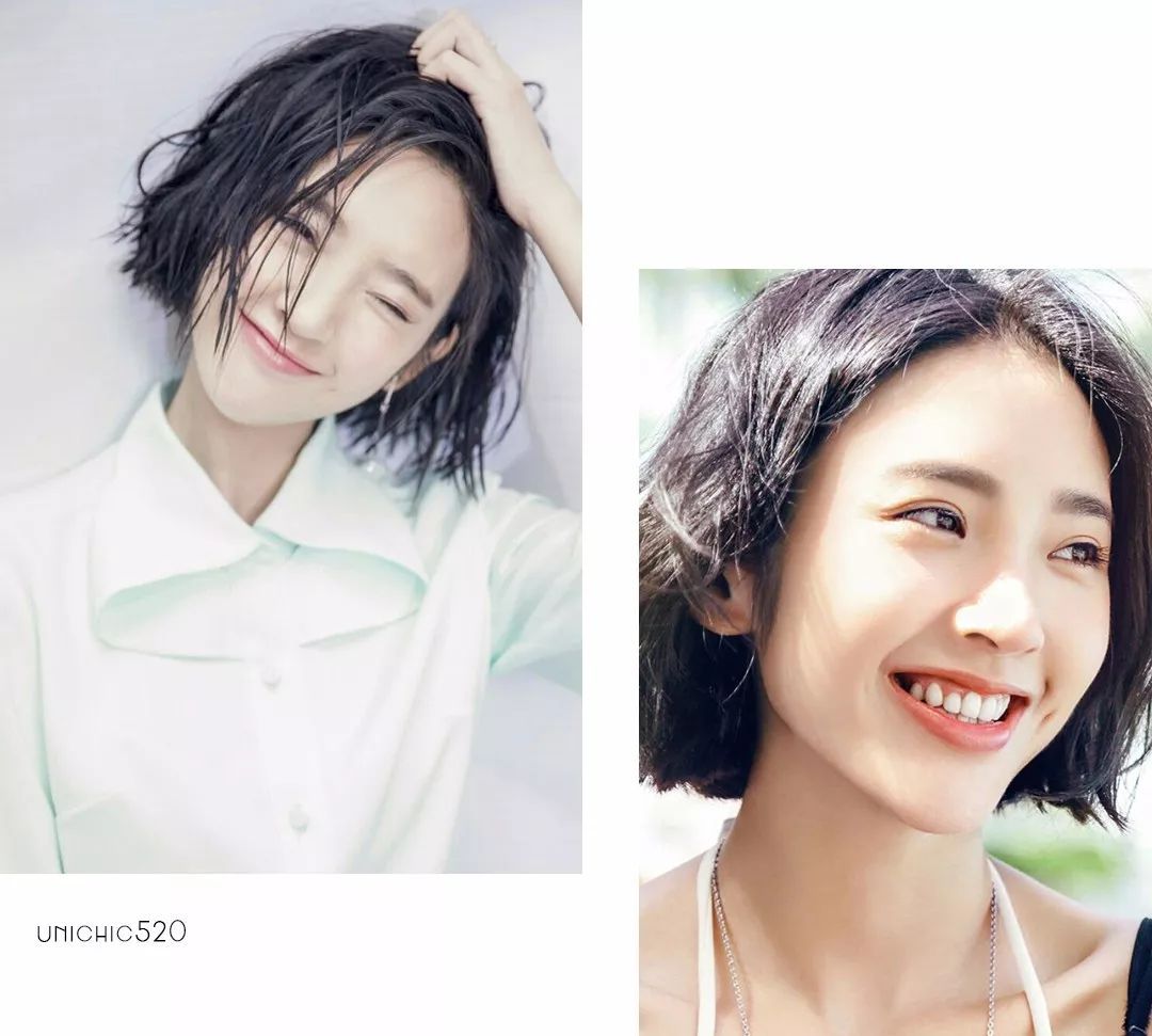 好看的短发图片  女生短发图片