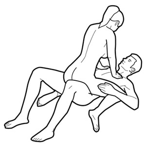 女人在上面时是蹲着还是跪着 女上位时应该蹲着上下动吗