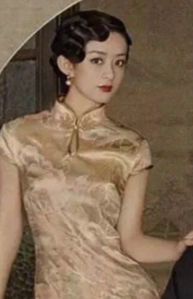 赵丽颖表示自己太瘦撑不起旗袍 却意外的惊艳了大家