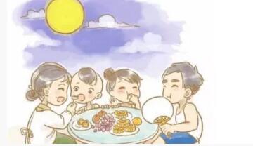 嫦娥与后羿的故事 举杯共饮桂花酒，阖家团圆赏明月