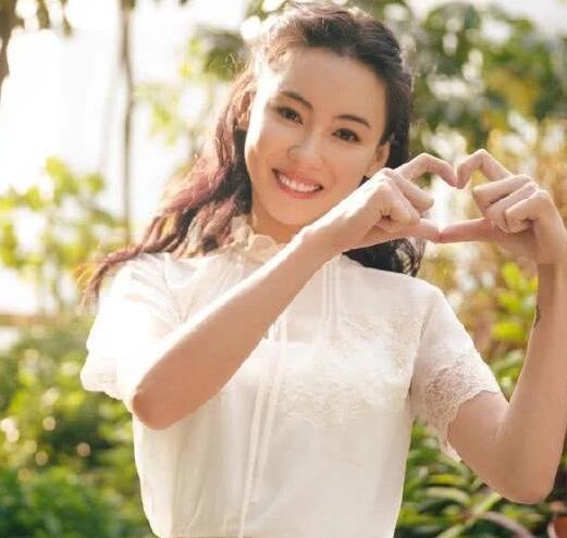 张柏芝一袭白裙飘飘美成仙 即使39岁也还是神颜