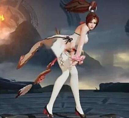 不知火舞新皮肤曝光 大长腿被丝袜裹得严严实实