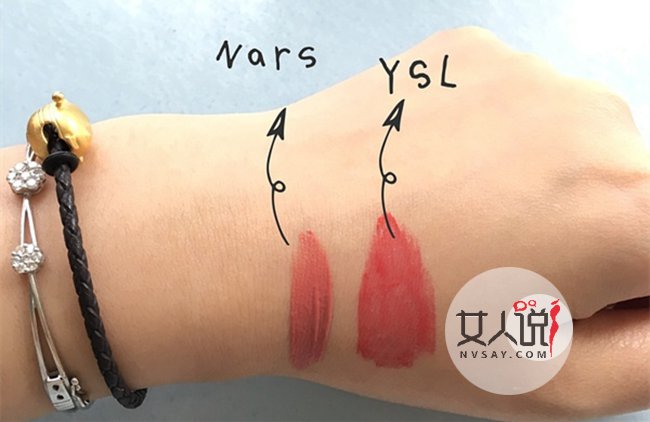 nars口红试色效果图 NARS2017最新口红试色