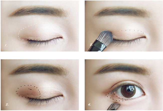 裸妆大地色眼影怎么画 新手必备怎么画都不会失手的tips
