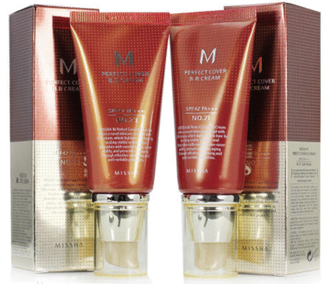 韩国谜尚b.b霜哪款好 色号的对比快速选出适合自己的