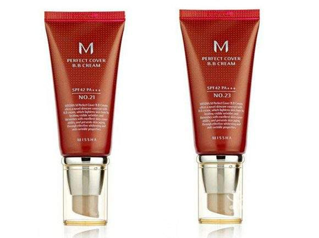 韩国谜尚b.b霜哪款好 色号的对比快速选出适合自己的