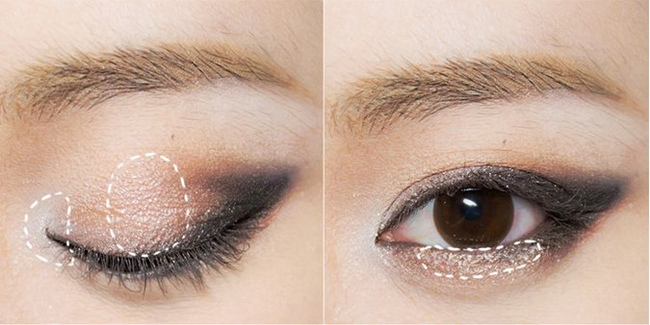 烟熏眼妆的画法 跟小编一起学画“烟熏眼妆”变冷酷女神