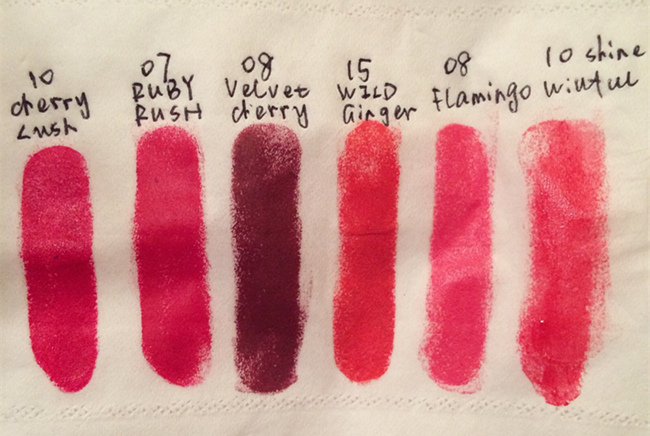 tom ford唇膏全部试色 都炒鸡好看真忍不住全部种草