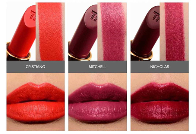 tom ford唇膏全部试色 都炒鸡好看真忍不住全部种草