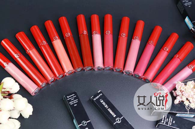 阿玛尼红管试色 6种曝款色哪支会成为你的挚爱