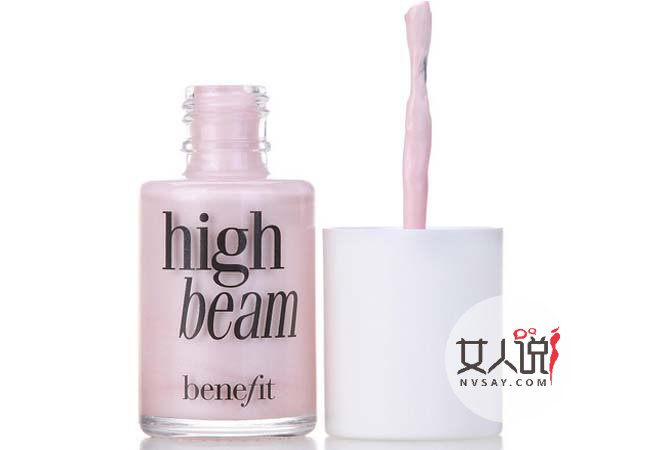 贝玲妃淡粉高光修饰液 轻描淡写打造深邃小V颜