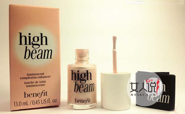 贝玲妃淡粉高光修饰液 轻描淡写打造深邃小V颜