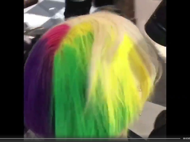 首款随温度变色的染发剂 PRAVANA温感变色染发膏惊爆眼球