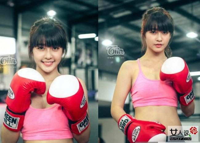 越南拳击美少女黎颜 选美搏斗双冠军惊动成龙欲合作电影