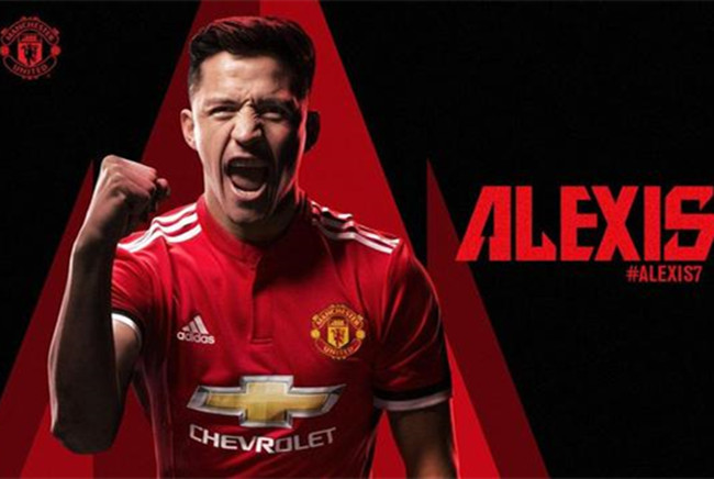 曼联签下桑切斯 职业生涯的最后新东家以40万镑周薪拿下