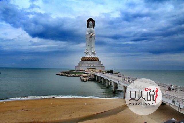 “苦海常做渡人舟”的南海观音