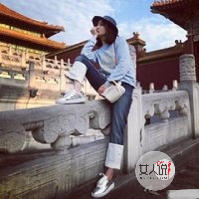 袁姗姗故宫照遭骂，自带招黑体也很无奈！