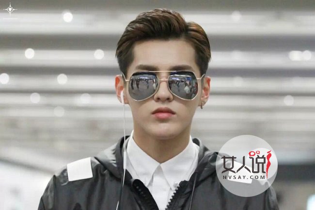 吴亦凡红毯鲟鱼头发型吸晴 高颜值扛得住外媒无滤镜镜头