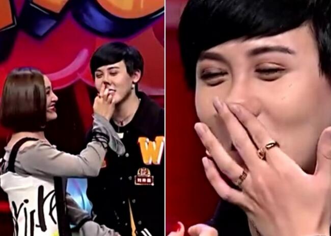 蛇精男称未整容 刘梓晨力证自己纯天然当众验脸