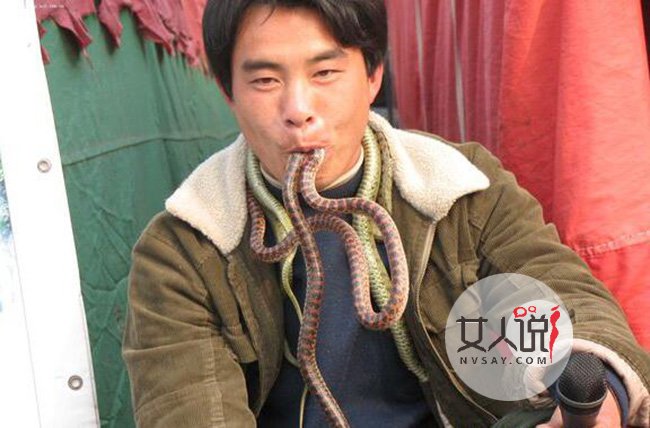 吃蛇无数变成蛇人 揭男子好吃变怪物事件始末曝光很惊恐