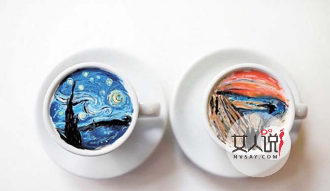 男子咖啡临摹名画 揭男子咖啡临摹名画背后不为人知的奥秘
