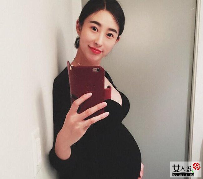 兽兽怀孕身材火辣 翟凌老公懒理兽兽门风波内心无比强大