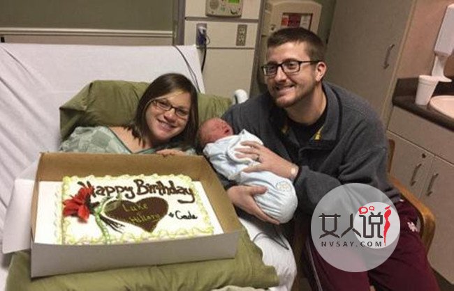一家三口同天生日 男婴呱呱坠地创造惊人纪录乐坏爸妈