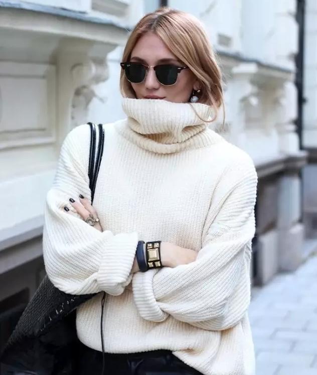 冬天里最好看的毛衣街拍都在这里啦!