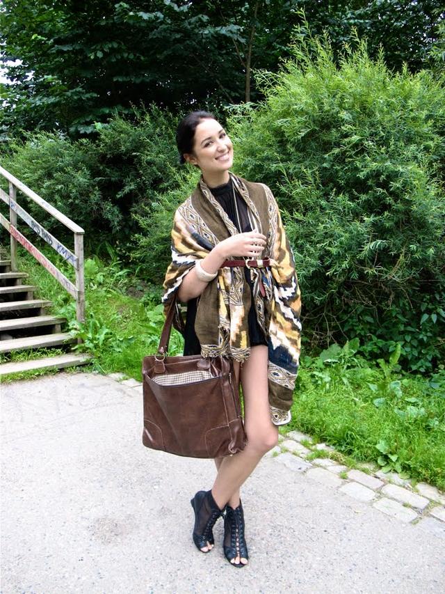 披肩应该这么穿!