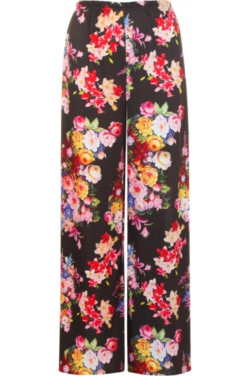 紧身上衣阔腿裤