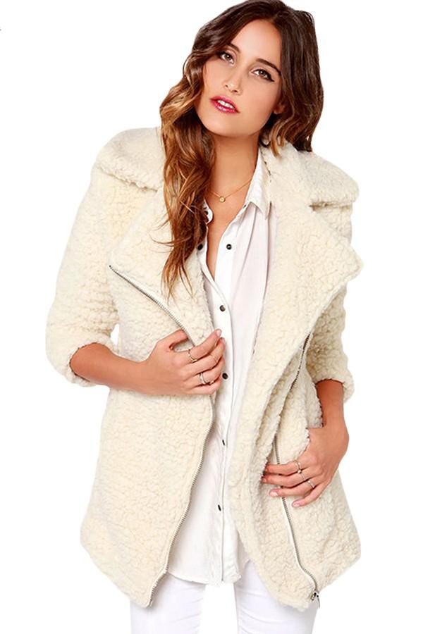 羊羔毛外套怎么搭?