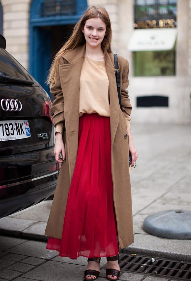 想要超强气场?长款大衣才是你的菜