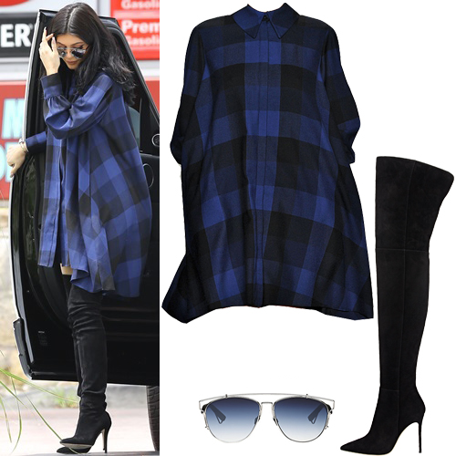 麂皮过膝靴 温柔地走进这个秋天