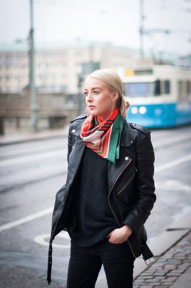 成为百变时尚大咖,你只差一条小方巾!