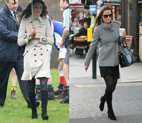 麂皮过膝靴 温柔地走进这个秋天