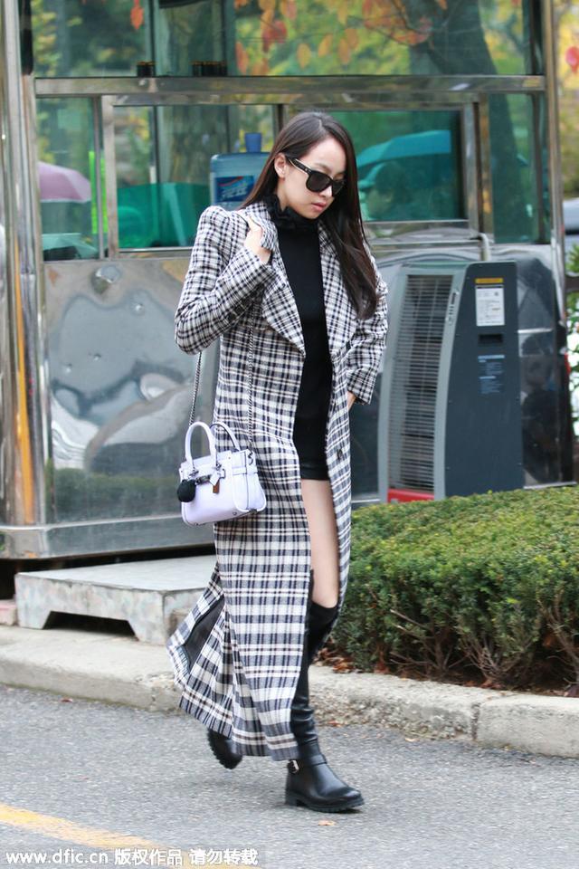 今天穿什么：说道外套 比纯色更流行的是格纹